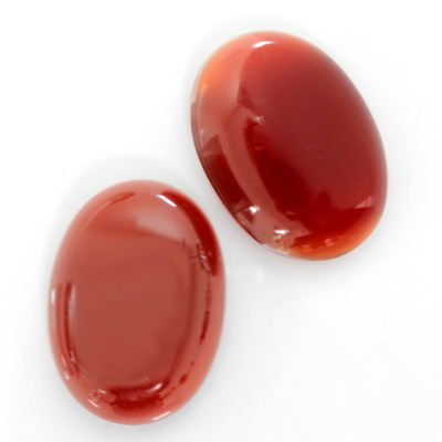 Gemstone Cabochon - Oval 25x18MM CORNELIAN