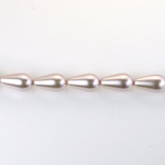 Czech Glass Pearl Bead - Pear 07x5MM LAVENDER 70427