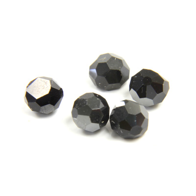 Preciosa Crystal Flat Back 3/4 Ball - Regular Cut 662 04MM HEMATITE