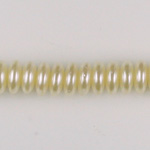 Czech Glass Pearl Bead - Spacer 08x3MM CREME 75440