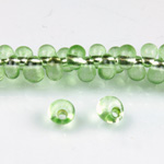 Preciosa Czech Glass Drop Seed Bead - 5/0 DYED PERIDOT SL 78161