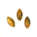 Gemstone Cabochon - Navette 15x7MM MEXICAN CRAZY LACE