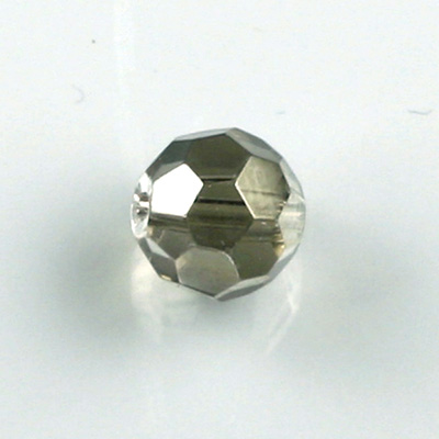 Chinese Cut Crystal Bead 32 Facet - Round 08MM GREY