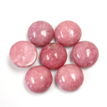 Gemstone Cabochon - Round 11MM RHODONITE