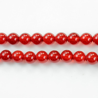 Gemstone Bead - Smooth Round 1.5MM Diameter Hole 07MM CORNELIAN