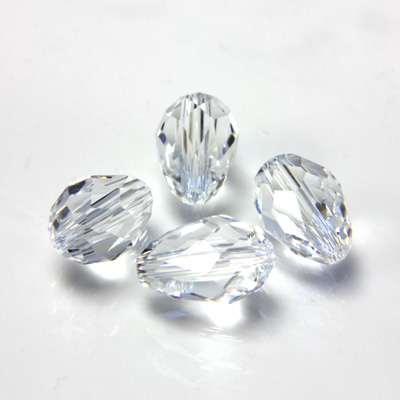 Preciosa Crystal Bead - Pear 09x6MM CRYSTAL