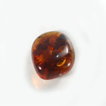 Plastic  Bead - Mixed Color Smooth Spacer 23x18MM ITALIAN AMBER