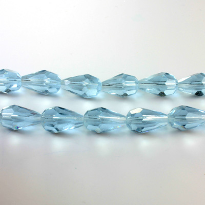 Chinese Cut Crystal Bead - Pear 11x7MM ALEXANDRITE