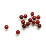 Gemstone 1-Hole Ball 04MM RED JASPER