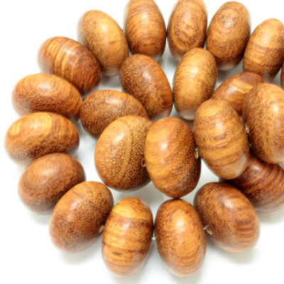 Wood Bead - Smooth Baroque Nugget 25x19MM BAYONG