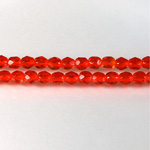 Czech Glass Fire Polish Bead - Round 05MM HYACINTH