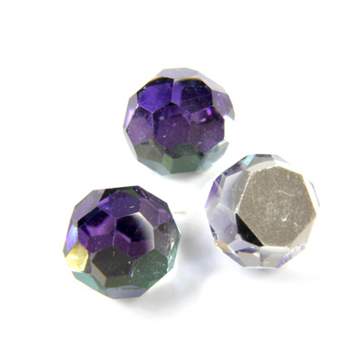 Preciosa Crystal Flat Back 3/4 Ball - Regular Cut 662 08MM HELIOTROPE