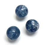 Plastic Flawed Bead - Round 14MM FLAWED MONTANA