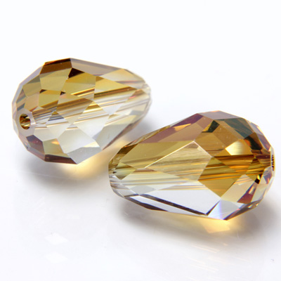 Preciosa Crystal Bead - Pear 15x10MM VENUS