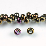 Preciosa Czech Glass Drop Seed Bead - 5/0 IRIS BROWN 59115