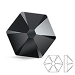 Preciosa Hexagon Flat Back